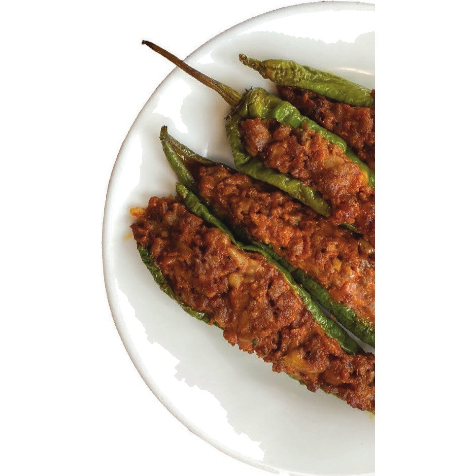 Breadcrumb Stuffed Long Hot Peppers