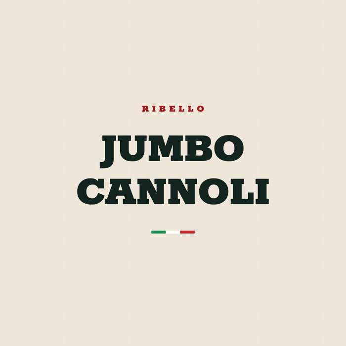 Jumbo Cannoli